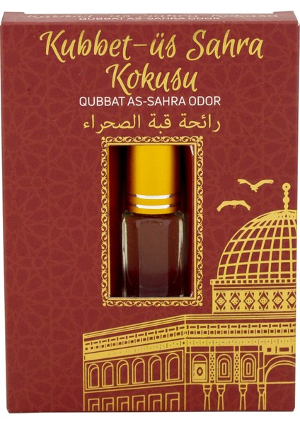 Kabe Örtüsü Kokusu Mescidi Aksa Kokusu Uhud Kokusu Ve Kubbetül Sahra Kokusu Alkolsüz Esans 3ml