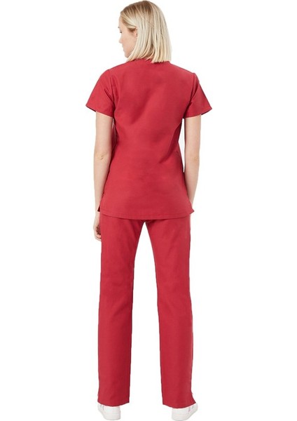 Kırmızı Medikal Üniforma Takım fiyatları