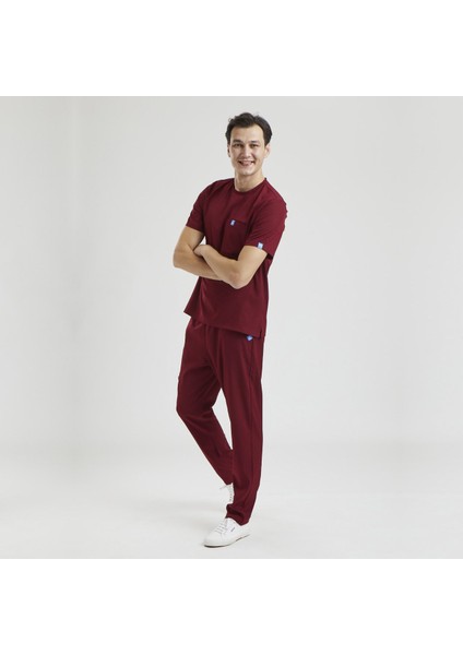 Ceres Cerrahi Üniforma Takım– Erkek, Bordo