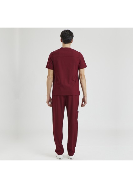Ceres Cerrahi Üniforma Takım– Erkek, Bordo fiyatları