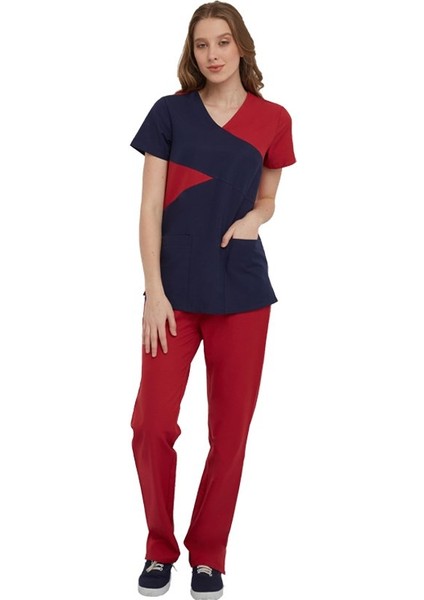 Selen Medikal Takım-Kırmızı