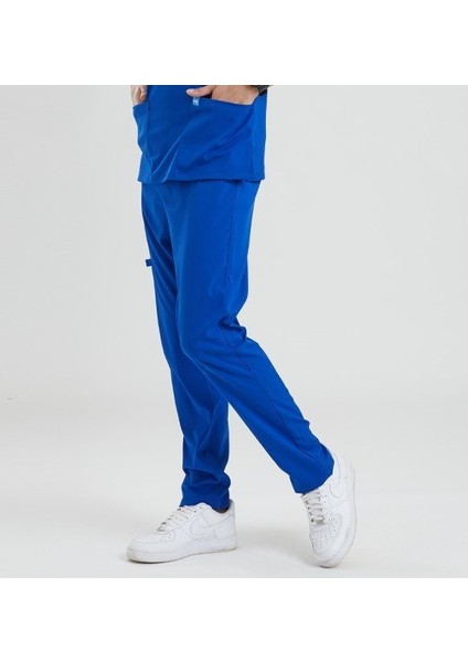 Doktor, Hemşire Forması Pantolon – Erkek, Royal Mavi