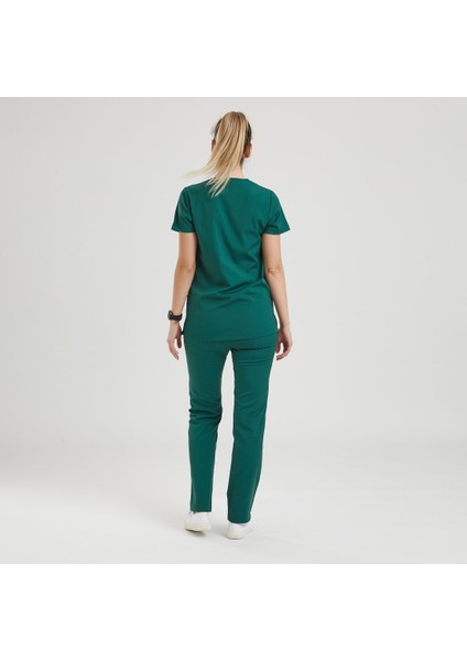 Doktor, Hemşire Forması Üst– Kadın, Yeşil modelleri