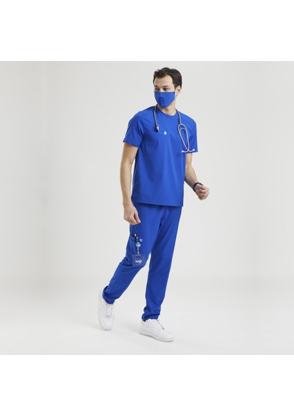 Ceres Cerrahi Üniforma – Erkek, Royal Mavi modelleri