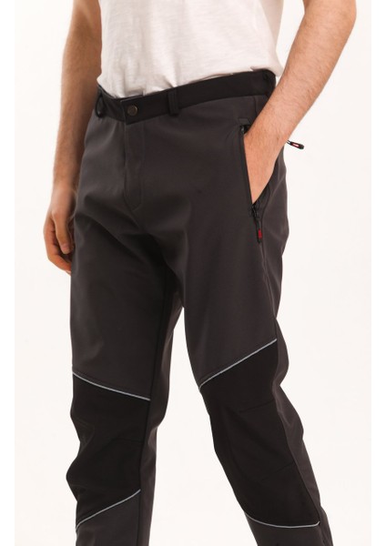 Softshell Outdoor Iş Pantolonu, Erkek-Fume