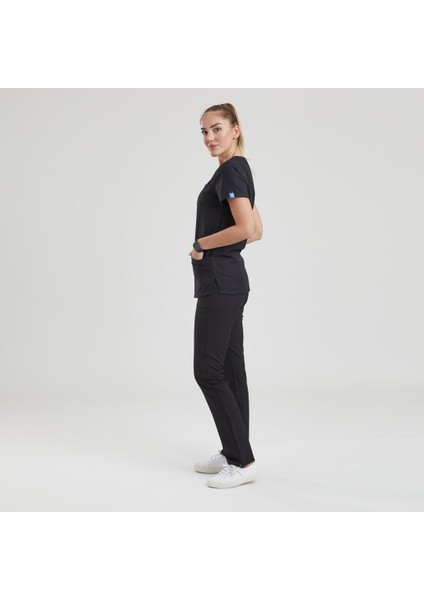 Doktor, Hemşire Forması Üst– Kadın, Siyah fiyatları