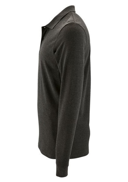 Pamuklu Uzun Kollu Polo Tişört, Hemşire Tişörtü - Unisex,gri fiyatları