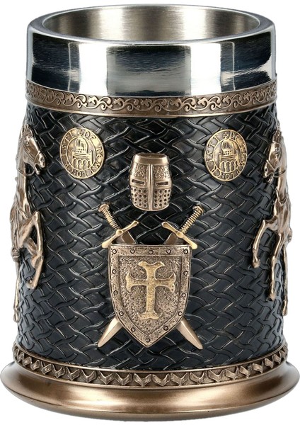 3D Savaş Atı Kupa Büyük Kapasiteli Tankard Savaşçı Bira Kupaları Su Kahve Fincanları Hediye(Yurt Dışından) modelleri