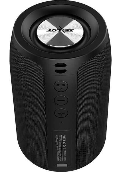 S32 Taşınabilir Kablosuz Bluetooth Hoparlör - Siyah  (Yurt Dışından)