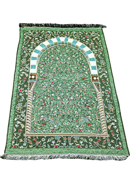 Kabe Örtüsü Kokusu ve Medine Ravza Motifli Seccade