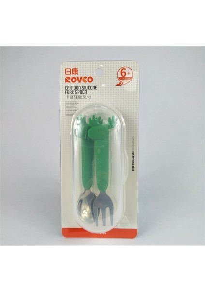 Bebek Çatal ve Kaşık Takımı C2008 Yeşil