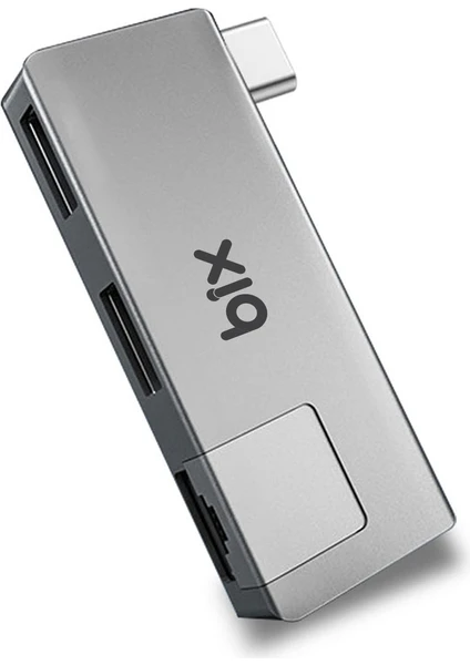 BX21HB Type-C'den 2 Bağlantı Noktalı Ethernet USB 3.2 Hub