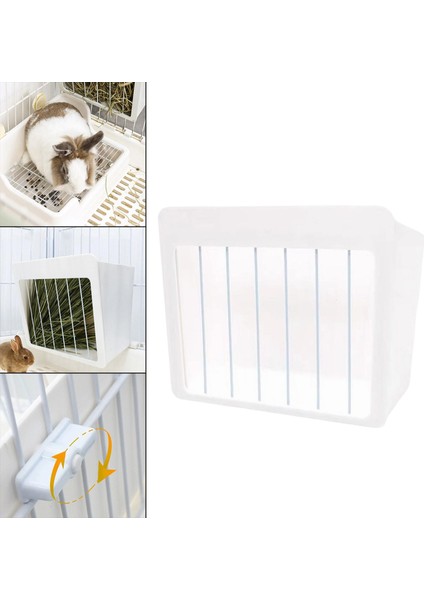 Plastik Saman Besleyici Asma Yönerleme Saman Rafı Tavşan Kemirgenler Için Chinchillas Demir Mesh (Yurt Dışından) indirimleri