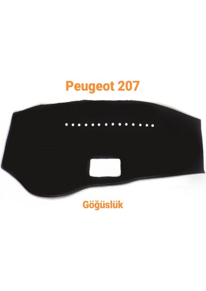 Halı Kumaş Peugeot 207 Torpido Koruyucu Örtü