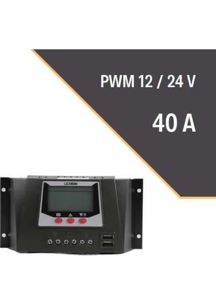 40A Pwm Şarj Kontrol Cihazı