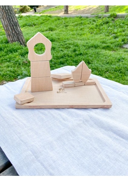 Ahşap Yapboz Puzzle Deniz Feneri