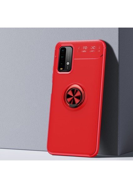 Xiaomi İçin Poco M3/redmi Note9 4G Tpu Kılıfı Kırmızı (Yurt Dışından)