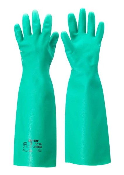 Solvex 37-185 Kimyasal Dirençli Uzun İş Eldiveni