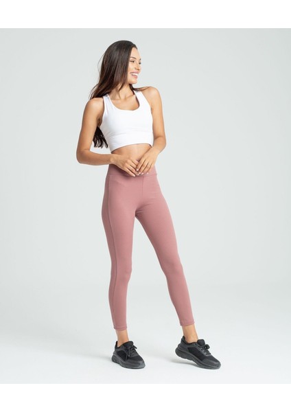 İncebelli Kaşkorsel Model Pudra Renk Fitilli Tayt fiyatları