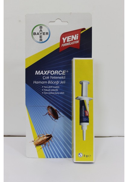 Maxforce Hamam Böceği Jeli 5 G