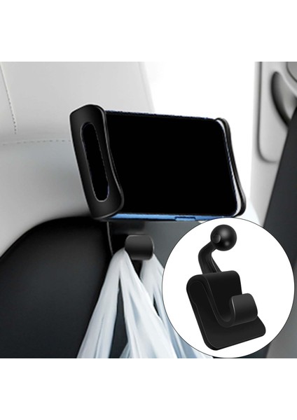 Araba Arka Koltuk Tablet Tutucu 360 ° Rotasyon Abs (Yurt Dışından)