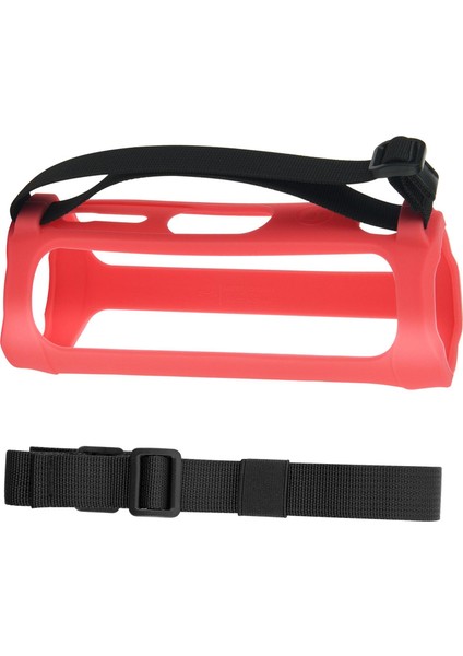 Jbl Flip 5 Su Geçirmez Bluetooth Hoparlör Için Taşınabilir Silikon Kılıf Kapağı- Kırmızı(Yurt Dışından) modelleri