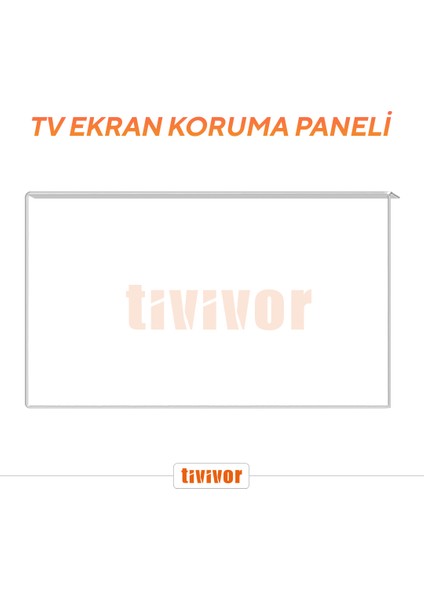 Sharp 50LE652V Tv Ekran Koruyucu / Ekran Koruma Paneli