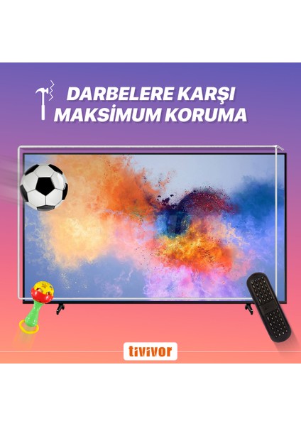 Sharp 50LE652V Tv Ekran Koruyucu / Ekran Koruma Paneli