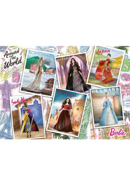 1000 Parça Puzzle Barbie Ülkeler 165025 fiyatları