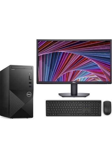 Vostro 3910MT Intel Core I7 12700 64GB 1tb + 2tb SSD Windows 10 Pro 21,5" Masaüstü Bilgisayar N7598VDT3910MW32