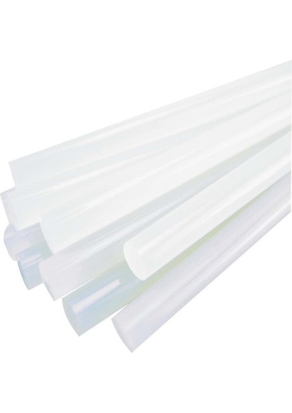 Silikon Kalın 10MM Beyaz - 10 Lu Paket