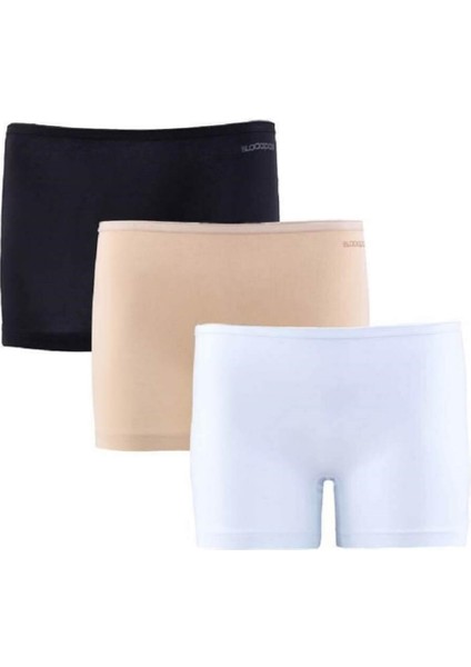 Kadın %95 Pamuklu 3'lü Ekonomik Paket Boxer
