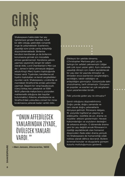 Biyografik Shakespeare - Ciltli - Viv Croot