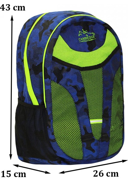 Sırt Çantası Yandan Cepli Su Geçirmez Kumaş Taban ve Sırt Darbe Emici Destek fiyatları