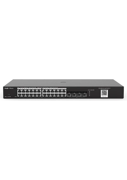 RG-NBS3100-24GT4SFP 24 x 10-100-1000 Base-T port,4xSFP 1000Base-X port