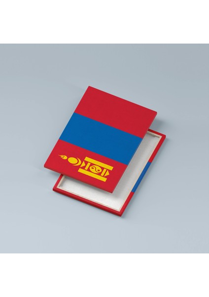 Moğolistan Bayrağı Kanvas Tablo 40 x 55 cm Dekoratif Tablo fiyatları