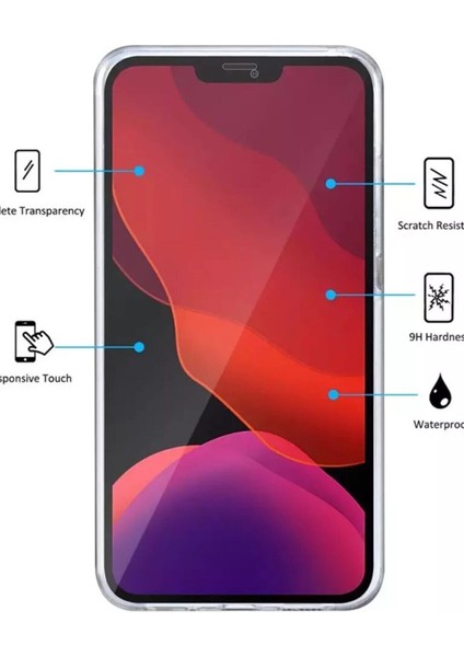 Iphone 13 ile Uyumlu Kılıf 360 Şeffaf Tam Koruma Silikon Kılıf modelleri