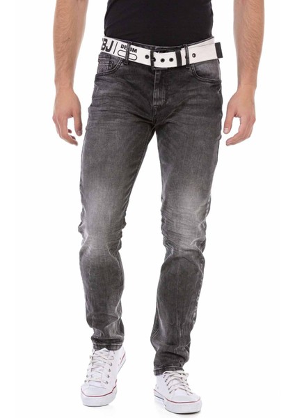 CD712 Antrasit Slim Erkek Jeans