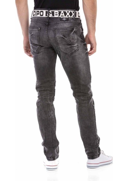 CD712 Antrasit Slim Erkek Jeans