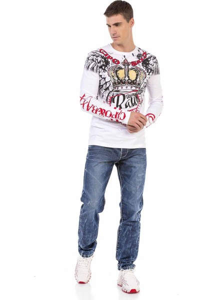 CD709 Basic Mavi Kot Pantolon