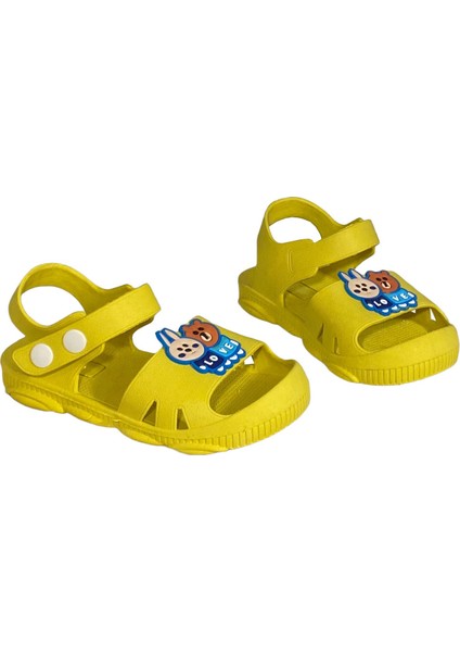 DY-5001 Kaymaz Tabanlı Figürlü Çocuk Sandalet Terlik Park Bahçe Terlik fiyatları