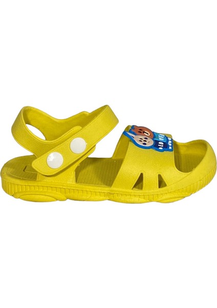 DY-5001 Kaymaz Tabanlı Figürlü Çocuk Sandalet Terlik Park Bahçe Terlik modelleri