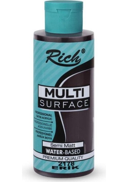 Multi Surface Her Yüzey Için Akrilik Boya 500 Cc. 2178 Erik