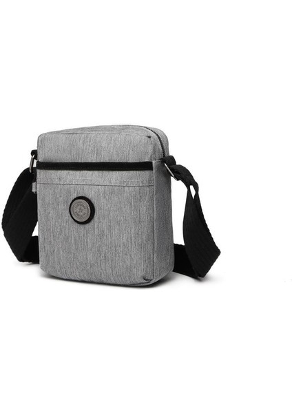 Kırçıllı Gri Kumaş Kadın Postacı Çantası Smart Bags 3089 indirimleri