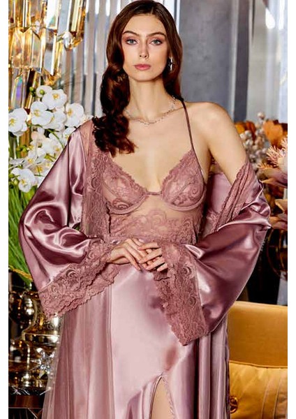 Çeyizlik Dantelli Saten 6'lı Set fırsatları