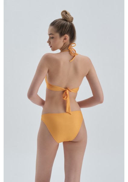 Sarı Kaplı Bikini Üstü