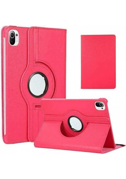 Xiaomi Mi Pad 5 Kılıf Dönerli Standlı + Nano Cam Ekran Koruyucu