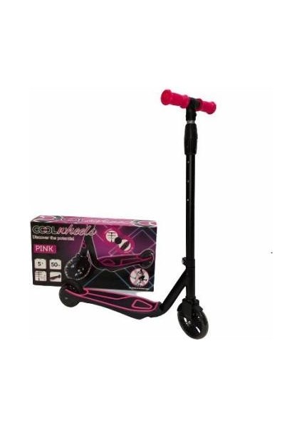 Cool Wheels 5+ Işıklı Scooter Pembe