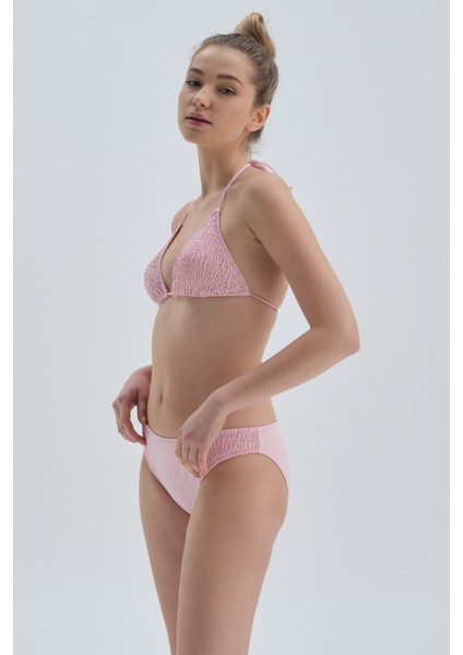 Pembe Normal Bel Bikini Alt