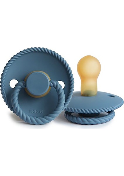Frıgg Rope Design Kauçuk Emzik Ocean View 0-6 Ay